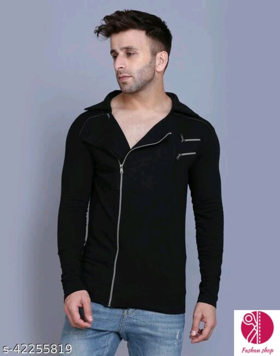 Post image I want 1 Pieces of Stylish full sleeve t-shirt for men with zipper .
Chat with me only if you offer COD.
Below are some sample images of what I want.