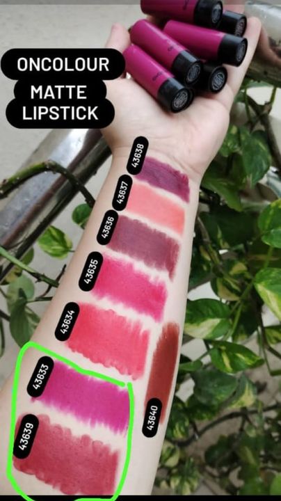 ONCOLOUR MATTE LIPSTICK uploaded by business on 11/1/2021