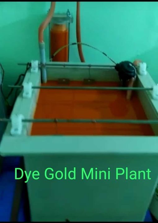 Mini dye Gold plant uploaded by Instolation Electroplating Plants on 11/1/2021