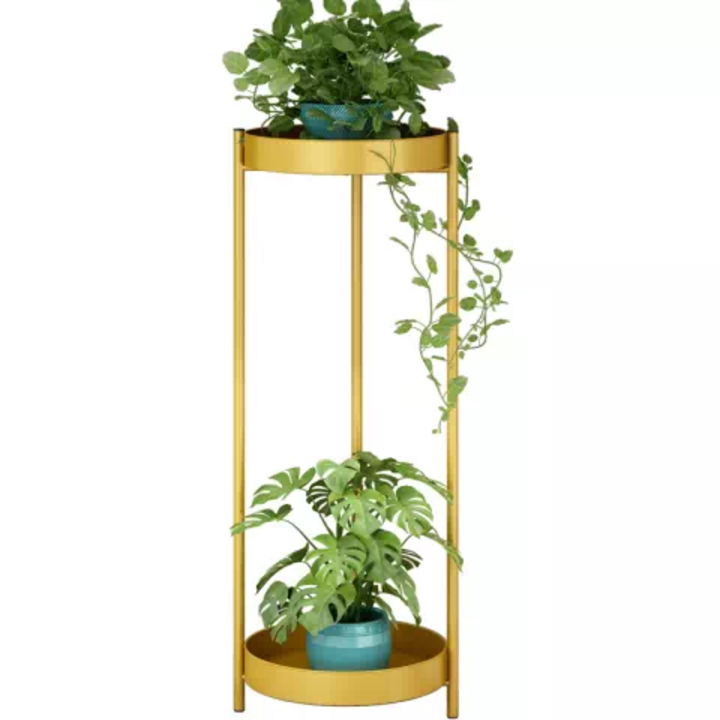 Iron wrought garden planter stand uploaded by Habibi handicrafts manufacturing on 11/1/2021