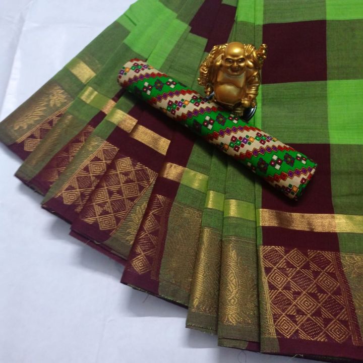 Chettinadu cotton sarees  uploaded by Alpha And Omega Trendz on 11/2/2021