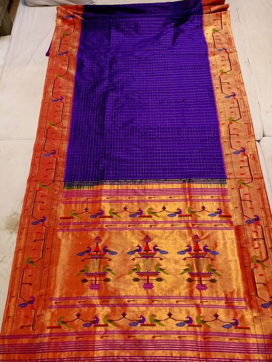 Pure handloom paithani uploaded by business on 11/2/2021