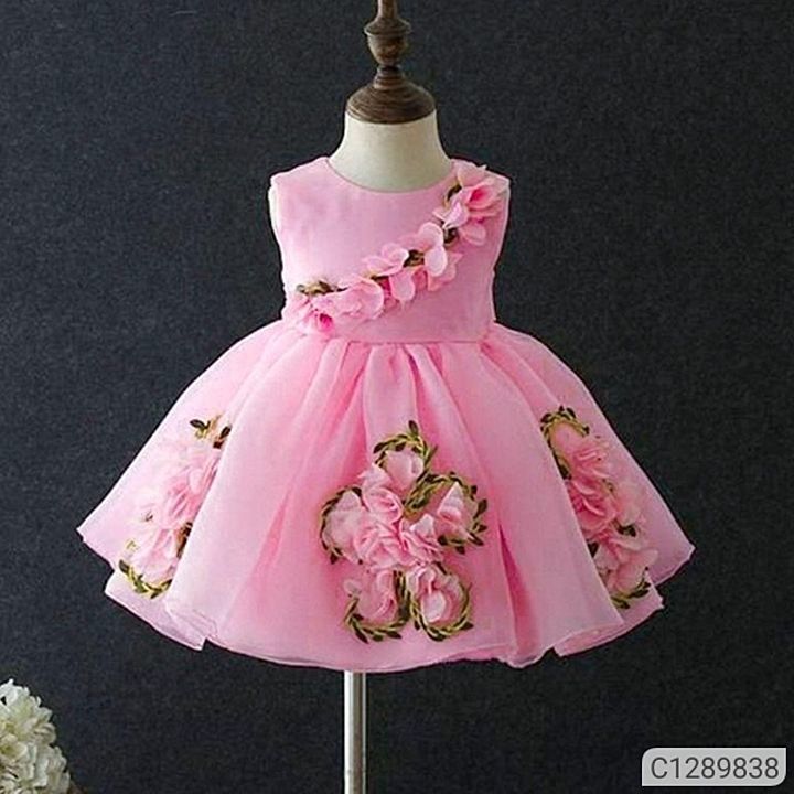 Partywear dress for baby girl uploaded by business on 9/19/2020