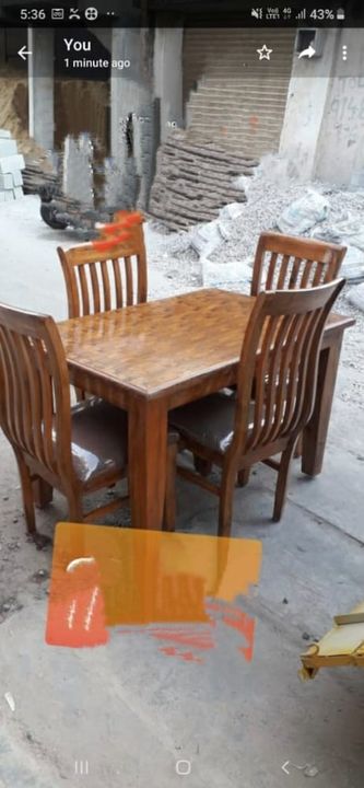 Dining table teak wood uploaded by business on 11/2/2021