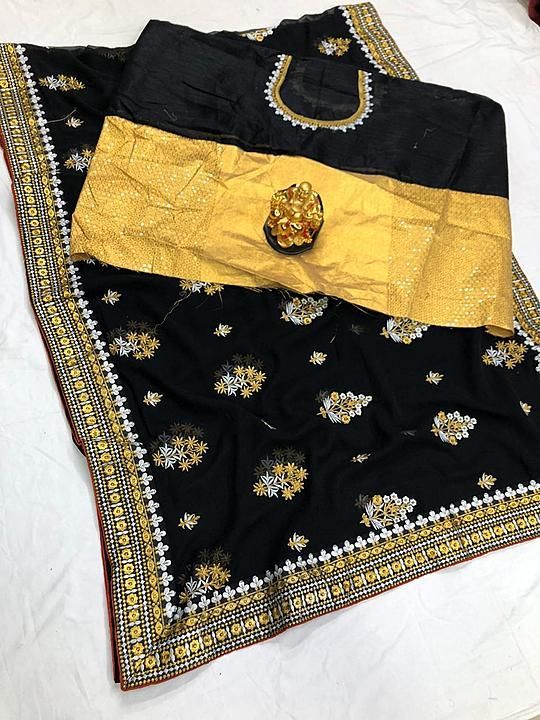 Women's saree uploaded by BluestyleStore on 9/19/2020