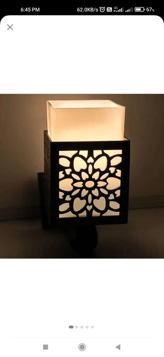 Wooden wall fitting lamp uploaded by business on 11/2/2021