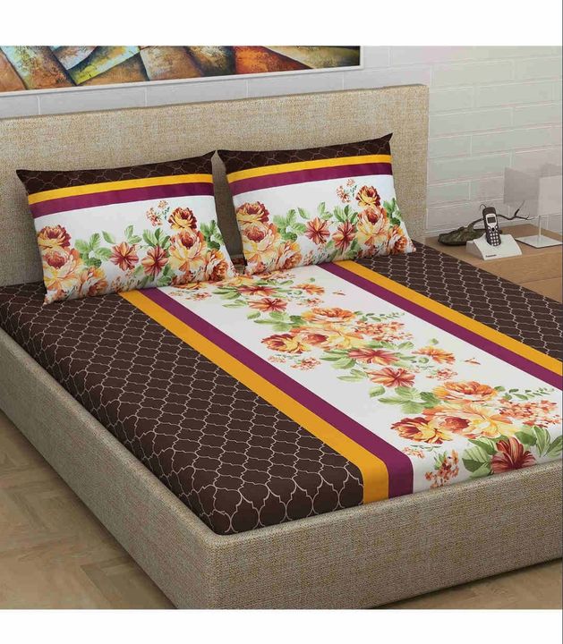 Product image with price: Rs. 850, ID: double-bed-sheet-151e7849