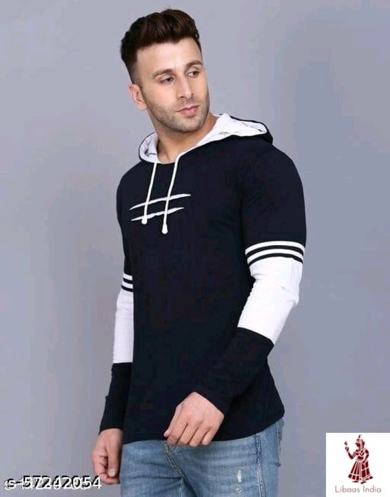 Post image Rs.360.Cod available. Whatsapp for booking 8369276660.
Catalog Name:*Pretty Partywear Men Tshirts*Fabric: Cotton BlendSleeve Length: Long SleevesPattern: ColorblockedMultipack: 1Sizes:S (Chest Size: 38 in) M (Chest Size: 40 in) L (Chest Size: 42 in) XL (Chest Size: 44 in) 
Easy Returns Available In Case Of Any Issue*Proof of Safe Delivery! Click to know on Safety Standards of Delivery Partners- https://ltl.sh/y_nZrAV3