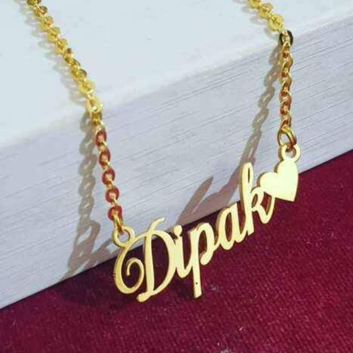 Customise Name pendant uploaded by Qadri-gift-pendant- on 11/2/2021