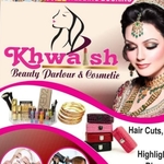 Business logo of Khwaish beauty parlor & cosmatic