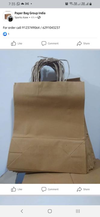 paper bags uploaded by business on 11/2/2021