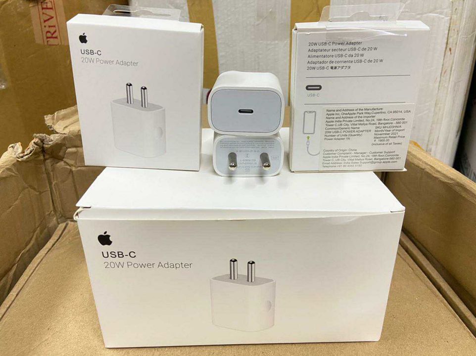 Apple 20 watt adeptor uploaded by business on 11/3/2021
