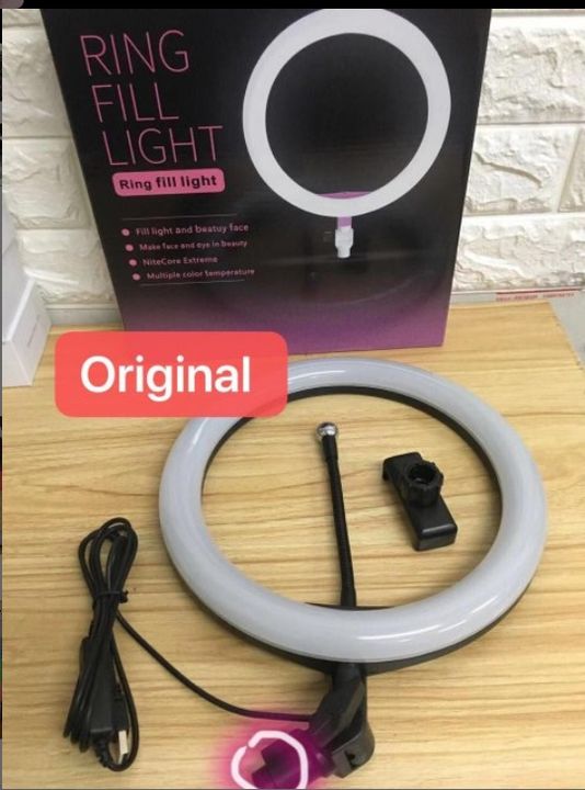 Professional Ringlight 10inches with 3 light adjustments uploaded by Kripsons Ecommerce 9795218939 on 11/3/2021