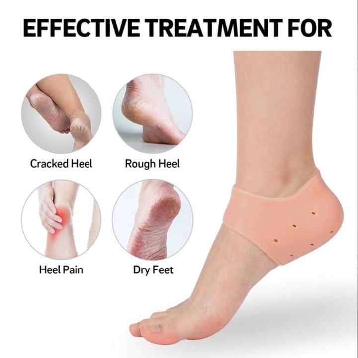 Anti Crack Silicon Gel Heel Moisturizing Socks for Foot Care Men Women uploaded by ZR53 on 11/3/2021