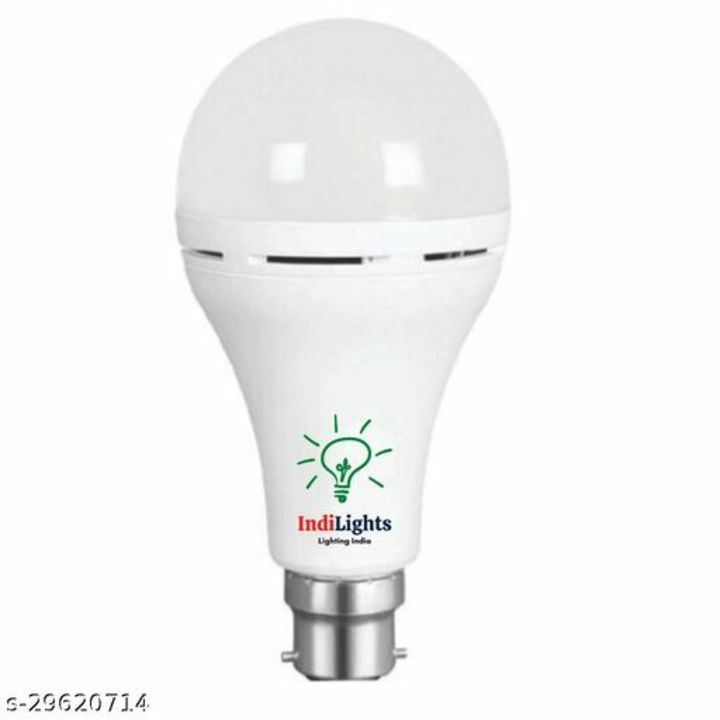 12 Watt Rechargeable LED Bulb (1 Year warranty) uploaded by IndiLights on 11/3/2021