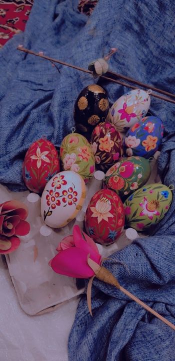 Hand painted decorative eggs  uploaded by Ally's on 11/3/2021