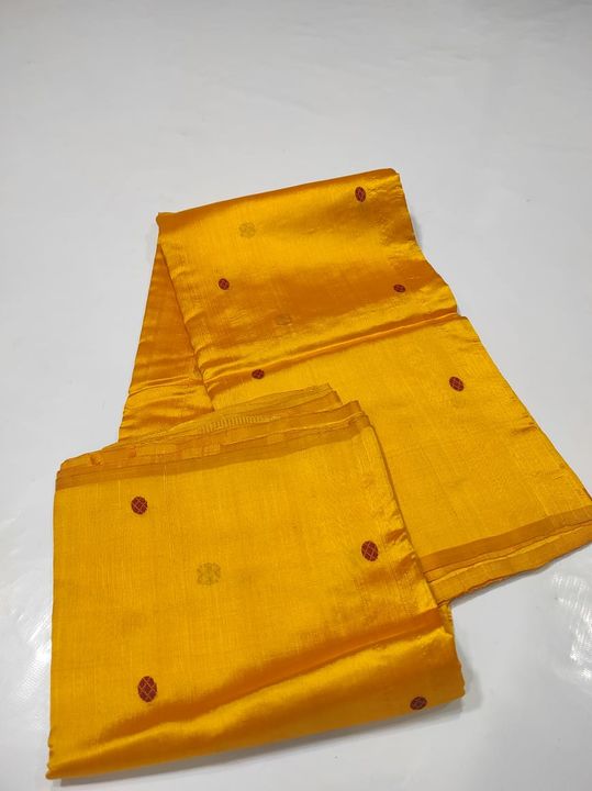 Available new pattu soft silk chanderi handloom saree uploaded by Chanderi handloom fabric on 11/3/2021