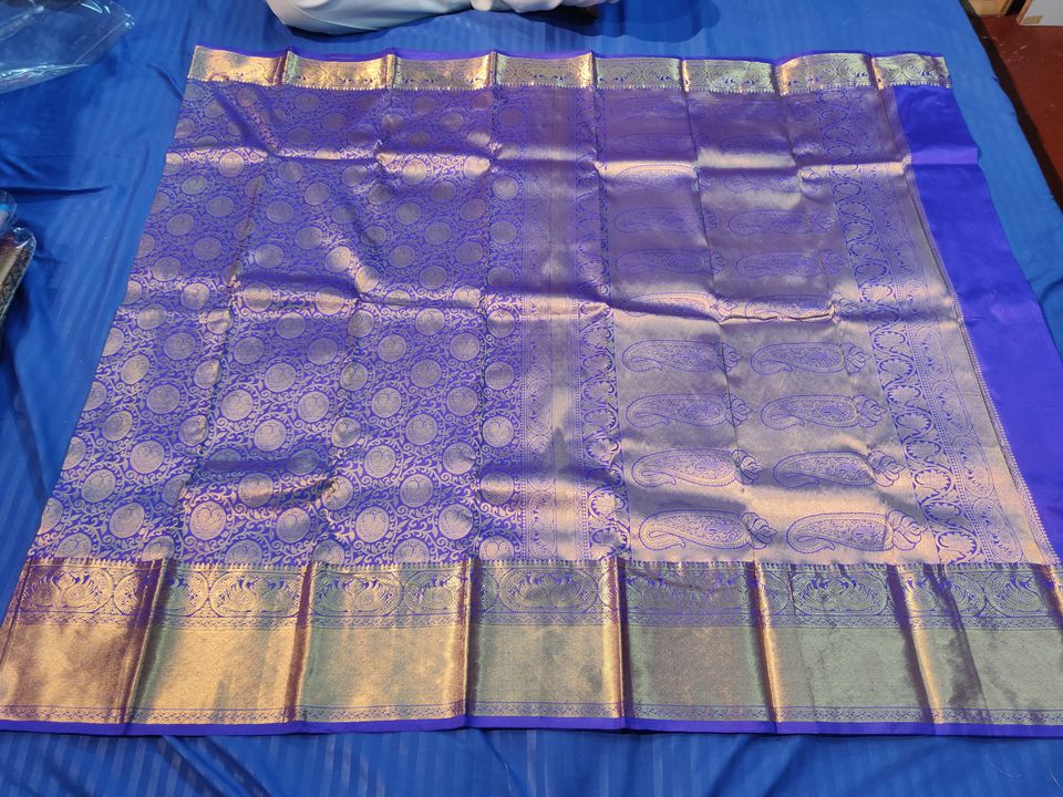 Brocket saree uploaded by ANH SILK CREATIONS on 11/3/2021