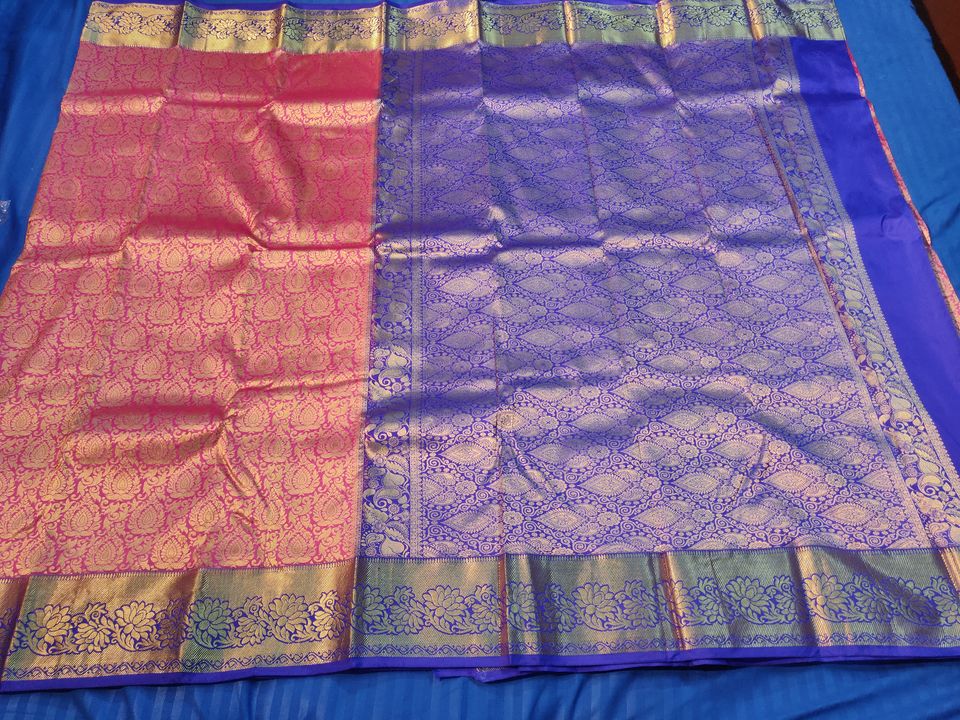 Jerry brocket saree uploaded by ANH SILK CREATIONS on 11/3/2021