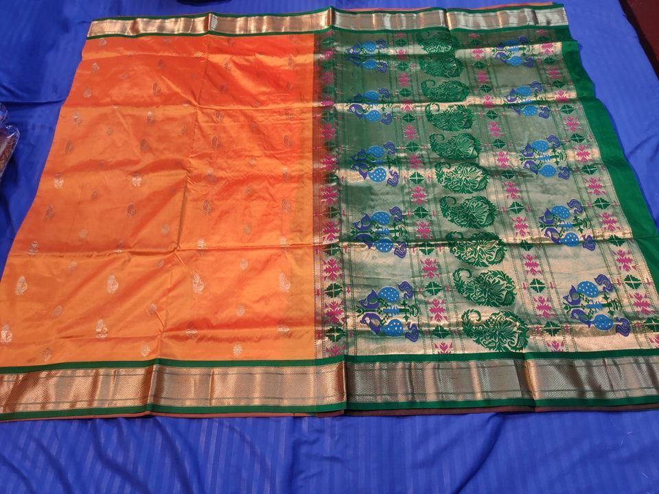 Paithani saree uploaded by ANH SILK CREATIONS on 11/3/2021