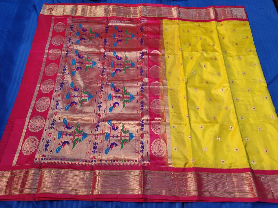 Paithani saree uploaded by ANH SILK CREATIONS on 11/3/2021