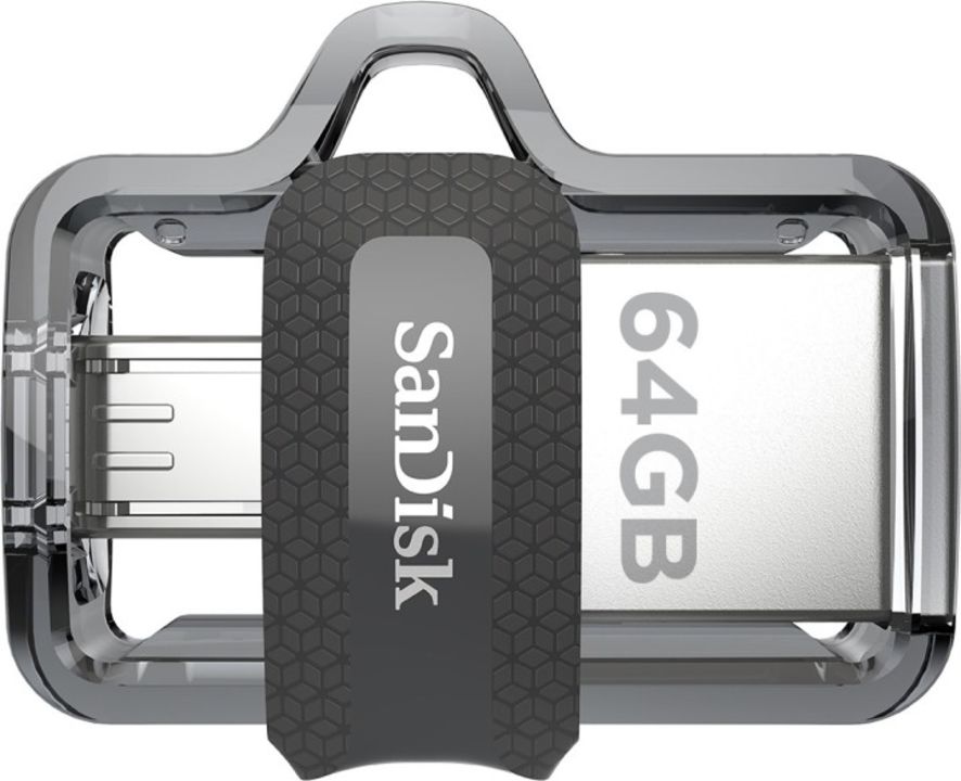 Sandisk dual drive otg 64gb gb pendrive uploaded by Nitya fashion store on 11/4/2021