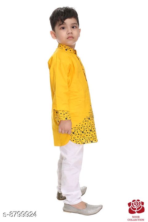 Catalog Name:*Tinkle Fancy Kids Boys Kurta Sets*
Top fabric: Silk
Bottom Fabric: Cotton
Sleeve Lengt uploaded by NOOR COLLECTION on 11/4/2021