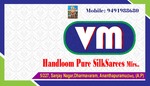 Business logo of V m silk sarees