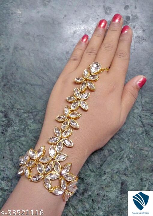 Beautiful stylish women bracelets uploaded by business on 11/4/2021