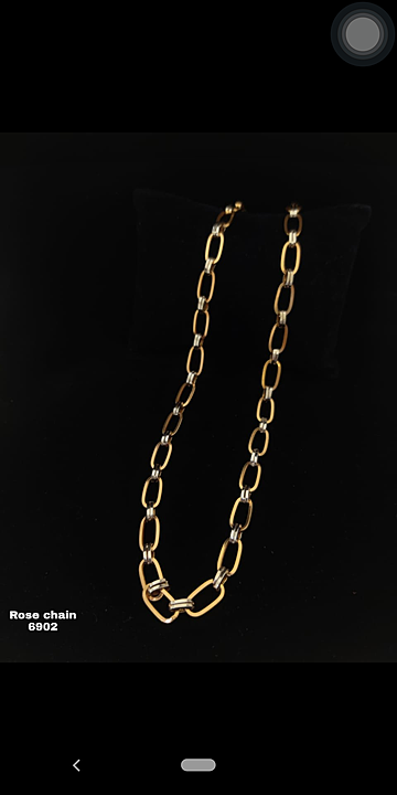 Rose gold chain uploaded by business on 9/19/2020