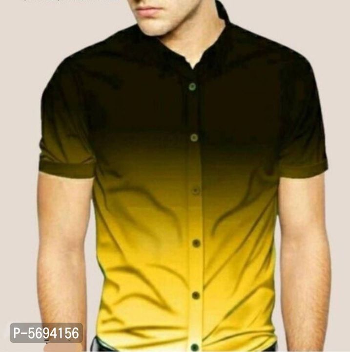 Men's Fully Stitched Half Sleeve Designer Latest Shirt uploaded by Ajuadi on 11/4/2021
