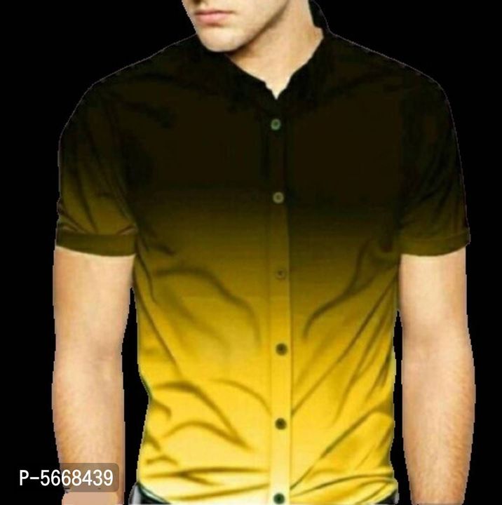 Men's Fully Stitched Digital Printed Shirt uploaded by Ajuadi on 11/4/2021