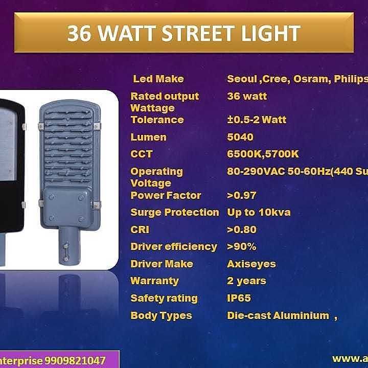 36 watt Steet light uploaded by Axiseyes Enterprise on 6/4/2020