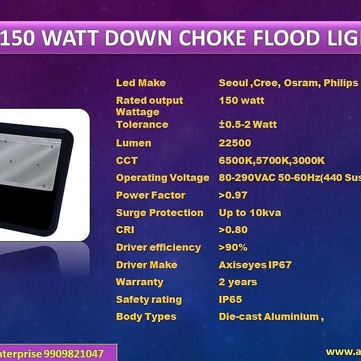 150 watt Downchoke Flood Light uploaded by Axiseyes Enterprise on 6/4/2020