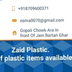 Business logo of Zaid plastic