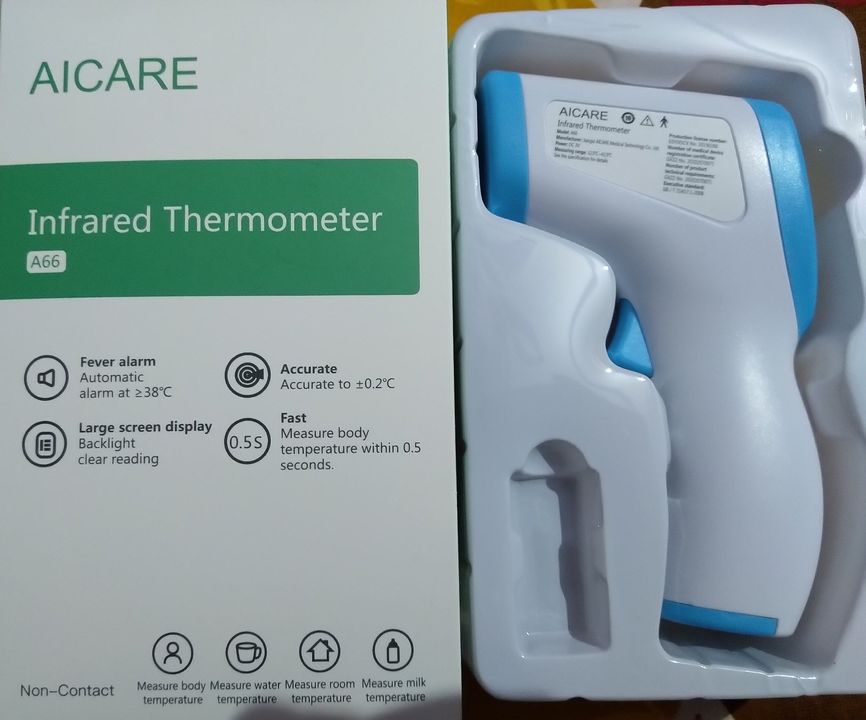 Infrared thermometer uploaded by business on 11/5/2021