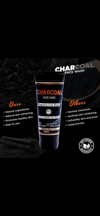 Charcoal face wash uploaded by business on 11/5/2021