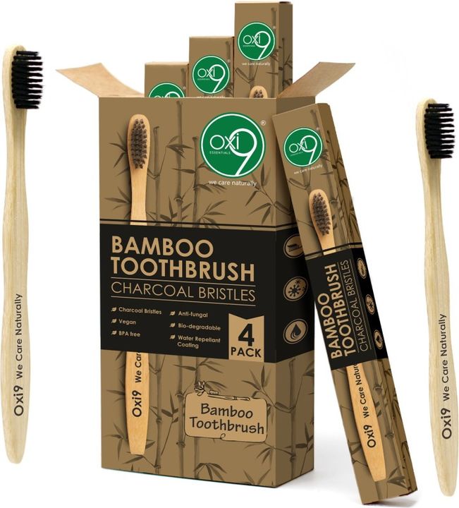 Organic branded Bamboo Toothbrush  Charcoal blisters uploaded by Nandhuyazz Beauty Products on 11/5/2021