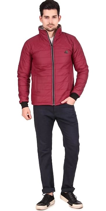 Full Sleeve Solid Men Padded jacket uploaded by business on 11/5/2021