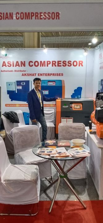 20-hp screw compressor  uploaded by Akshat Enterprises on 11/5/2021