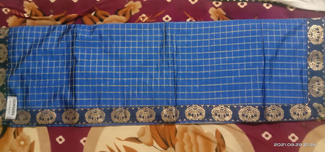 Hungama soft fabric saree uploaded by SAVI SAREE CENTER on 11/5/2021