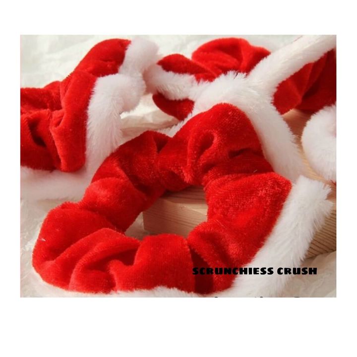 Christmas scrunchies uploaded by business on 11/5/2021