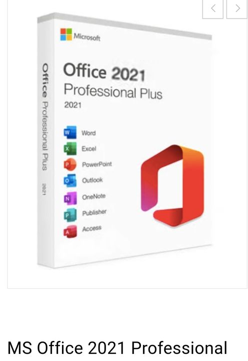 Post image Microsoft Office 2021 Lifetime Subscription Rs- 2199.99