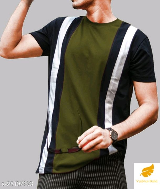 Lime offers long striped color block t shirt for men
 uploaded by Vaibhav Balid on 11/6/2021