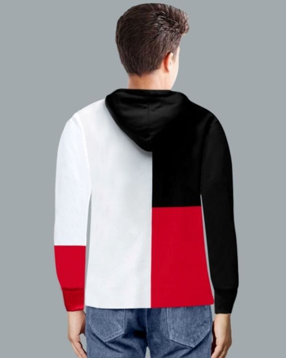 bIKe Color Block Men Hooded Neck Black, Red T-Shirt uploaded by Khan Market  on 11/6/2021
