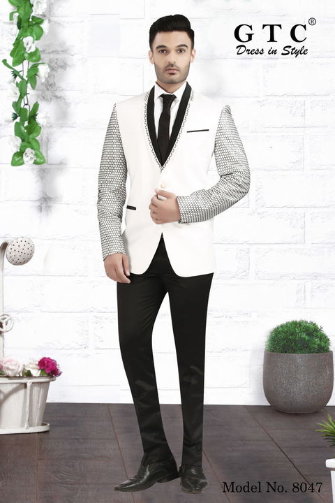 Flamboyant GTC- 4- Piece Designer Men Suit  uploaded by AMBE COLLECTIONS  on 11/6/2021