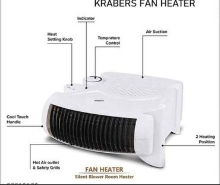 Krabers 2000Watt Heat Convector Room Theatre uploaded by business on 11/6/2021
