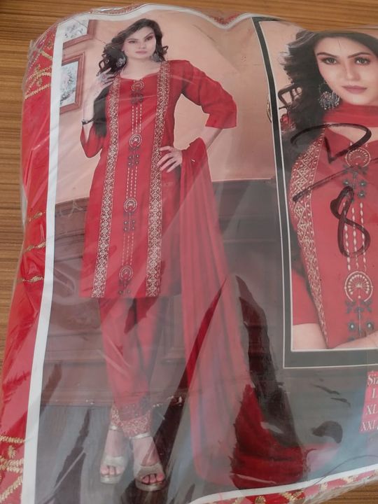 Reyon kurti with Bottom with Dupatta  uploaded by business on 11/6/2021