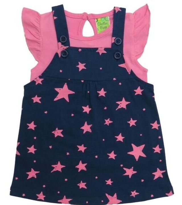 Princess Fancy girls Dungarees uploaded by RK Brothers Garments on 11/6/2021