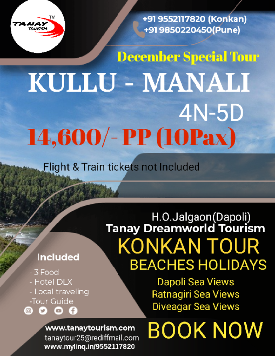 KULLU MANALI Tour uploaded by Tanay DreamWorld Tourism on 11/7/2021